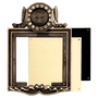7.25"x 10 Antique Bronze Medallion Holder